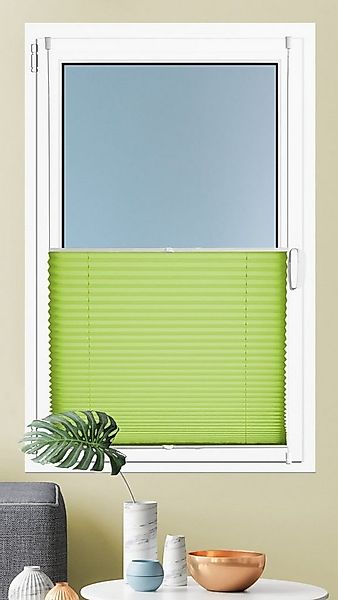 Kutti Plissee Brisa, Lichtschutz, ohne Bohren, verspannt, Klemmfix, Klemmfi günstig online kaufen