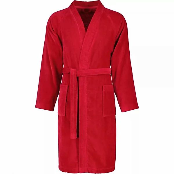 Vossen Bademäntel unisex Kimono Dallas - Farbe: rubin - 3900 - XXL günstig online kaufen