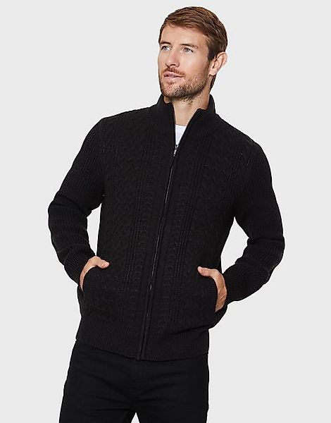 Threadbare Strickjacke Kade Zip (1-tlg) mit klassischem Strickmuster günstig online kaufen