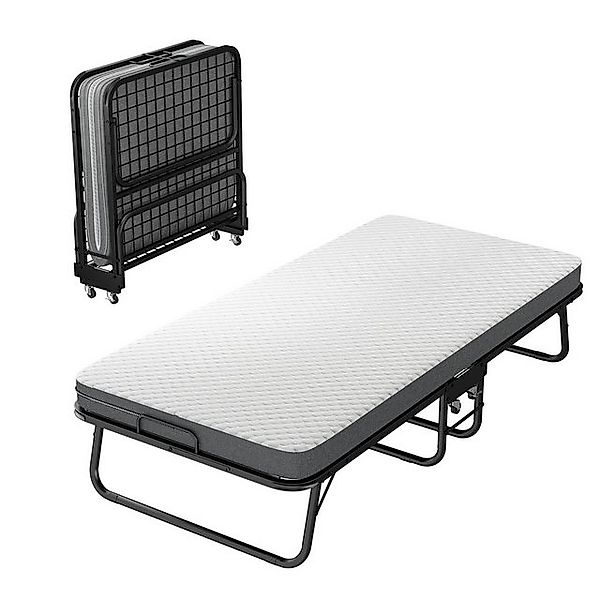 OKWISH Metallbett Klappbares Gästebett (Klappbett, Einzelbett, 90x190cm, mi günstig online kaufen