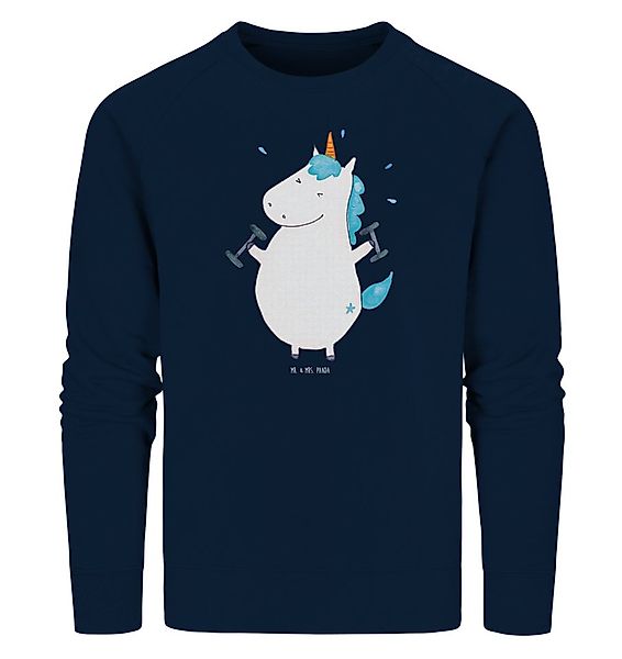 Mr. & Mrs. Panda Longpullover Einhorn Fitness Größe L - French Navy - Gesch günstig online kaufen