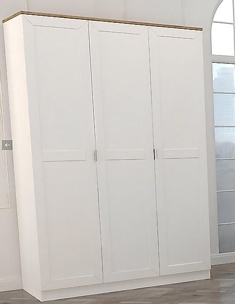 JVmoebel Kleiderschrank Landhausstil Kleiderschrank Schrank Schlafzimmer Sc günstig online kaufen
