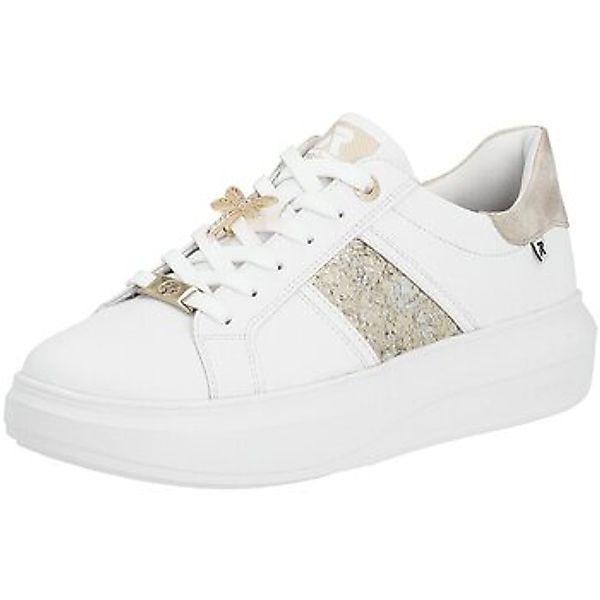 Rieker Sport Plateausneaker mit stylischen Metallic-Details, Freizeitschuh, günstig online kaufen