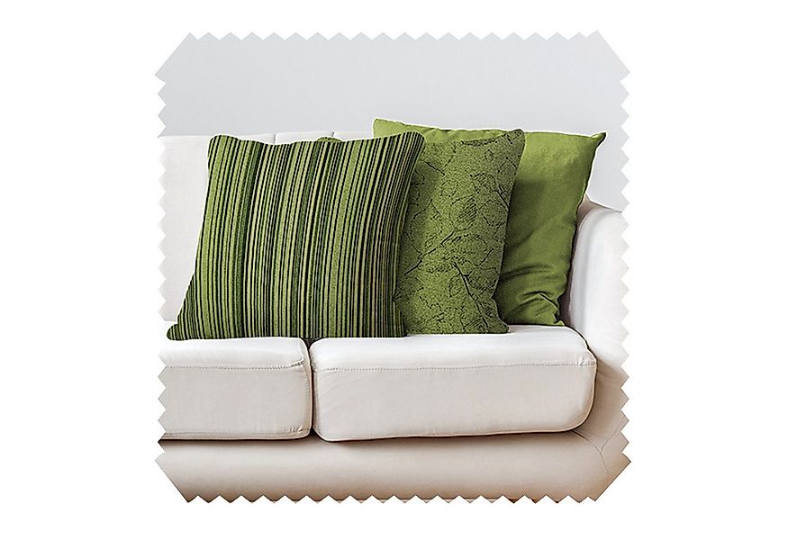 novely® Dekokissen 3er-SET DEKOKISSEN MALCHIN Kuschelweiche Sofakissen - Ki günstig online kaufen