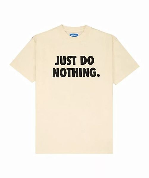 Market T-Shirt Just Do Nothing T-Shirt Beige default günstig online kaufen