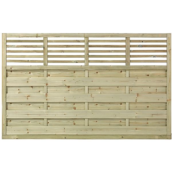 Vorgartenzaun Newline Nadelholz druckimprägniert 180 cm x 110 cm günstig online kaufen