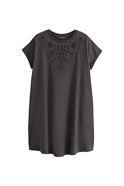 Next Minikleid Besticktes Minikleid aus Jersey, günstig online kaufen
