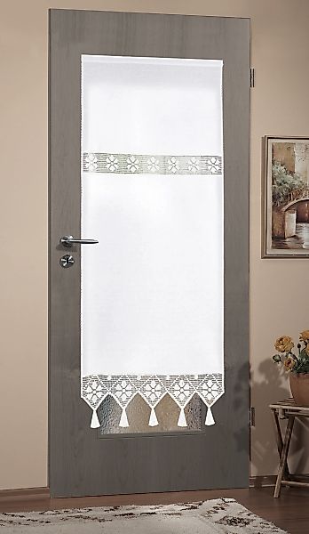 HOME WOHNIDEEN Türvorhang "TONI" Stangendurchzug 1 Stk. tlg. Türvorhang mit günstig online kaufen