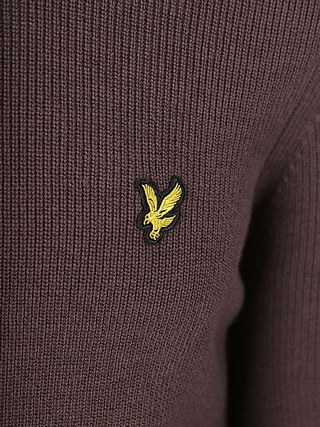 Lyle & Scott Rib Pullover Braun - Größe L günstig online kaufen