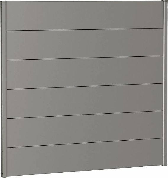 Biohort Sichtschutzelement 6 Metall-Paneele und 2 Führungsschienen, LxH: 14 günstig online kaufen