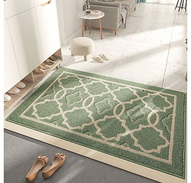 NUODWELL Fußmatte Fußmatte Innen, Waschbar Schmutzfangmatte rutschfest Stau günstig online kaufen