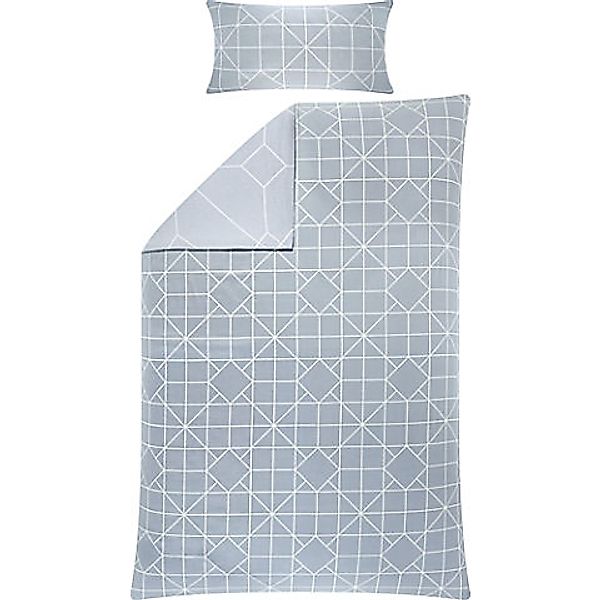 Erwin Müller Bettwäsche Wendebettwäsche, Mako-Satin, Kreise günstig online kaufen