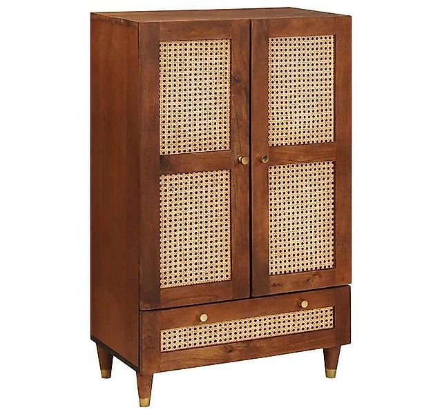 vidaXL Sideboard Medienlagerung Schränke & Regale Braun 60 x 33.5 x 100 cm günstig online kaufen