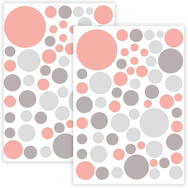 WANDKIND Wandtattoo Kreise Set 120 Stück günstig online kaufen