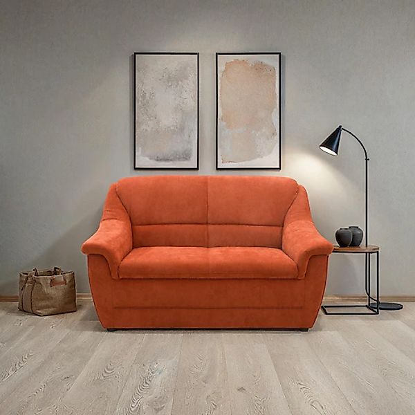 DOMO collection 2-Sitzer »Lale, zeitloses und komfortables Sofa, bequeme Ar günstig online kaufen