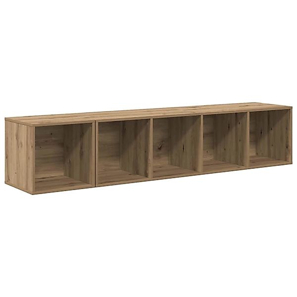 vidaXL TV-Schrank Set 2-Tlg Artisan-Eiche 37 x 37 x 142,5 cm 3393173 günstig online kaufen