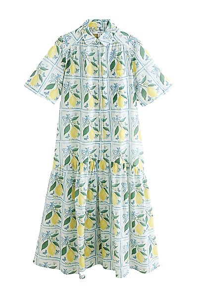 Next Maxikleid Maxikleid 100 % Baumwolle günstig online kaufen