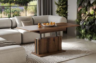 Endo-Moebel Couchtisch Solaris 110-170 cm Doppellift günstig online kaufen