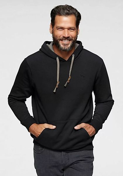 Man's World Kapuzensweatshirt mit Kontrast- Details günstig online kaufen