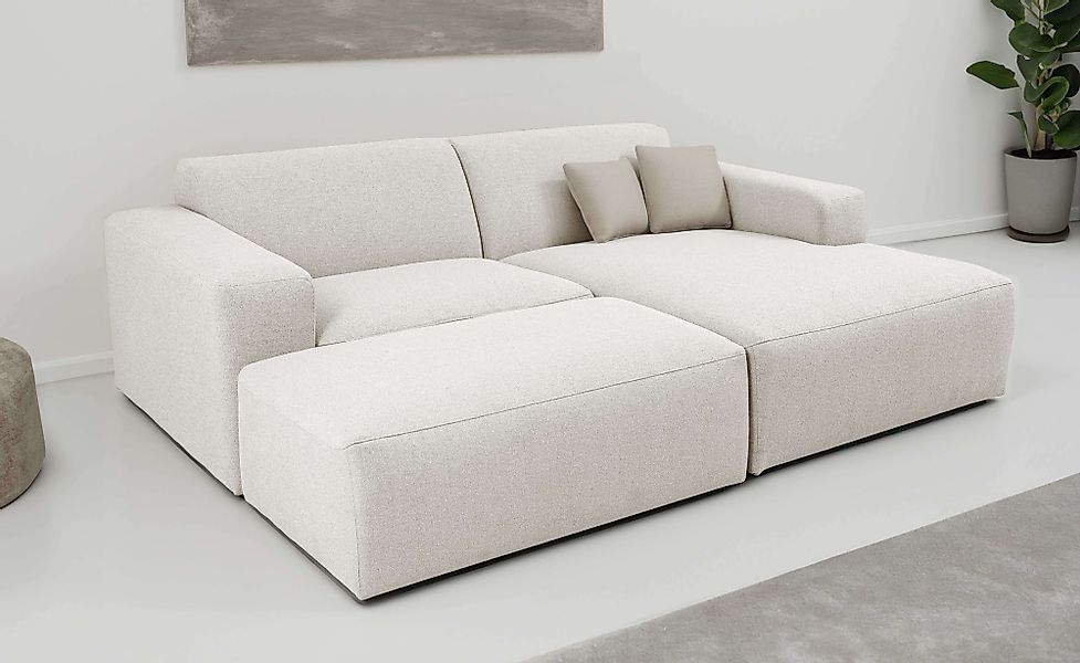 INOSIGN Ecksofa »Koa,228cm, L-Form, Modulsofa, Webstoff, Cord«, Designsofa, günstig online kaufen