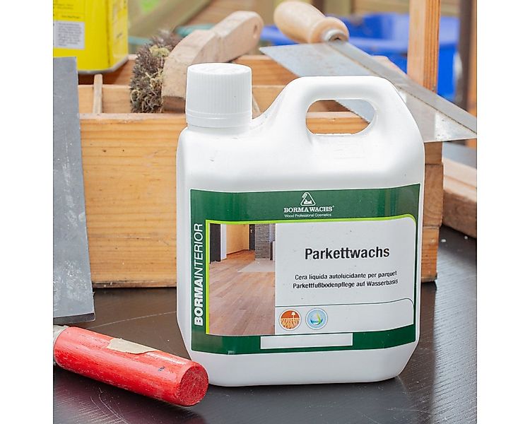 Antikas Holzschutzlasur Parkettwachs auf Wasserbasis selbstglänzend - Farbl günstig online kaufen