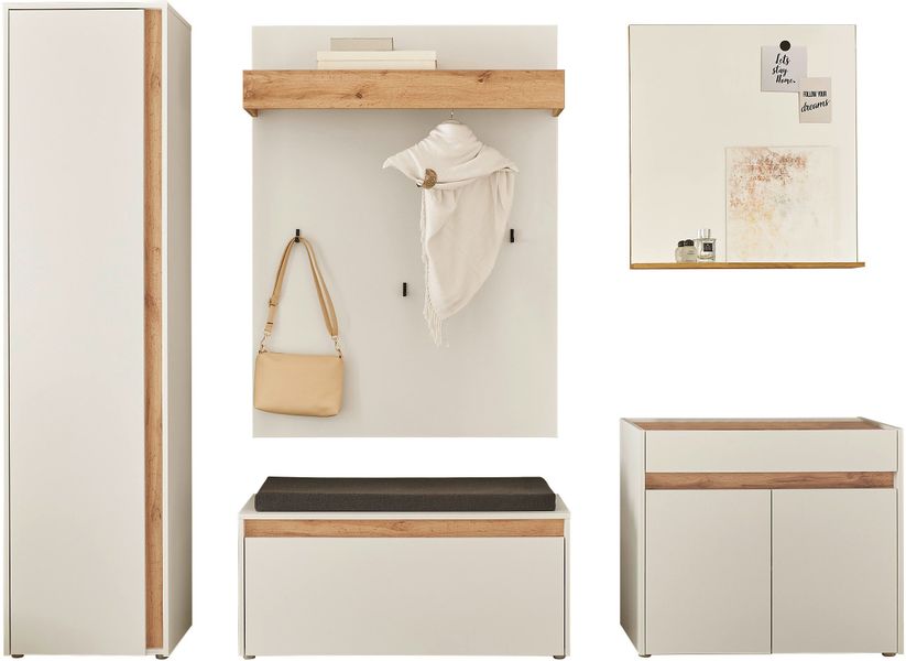 INOSIGN Garderoben-Set "GIRON/CiTY, moderne Garderobe, Komplettset mit viel günstig online kaufen
