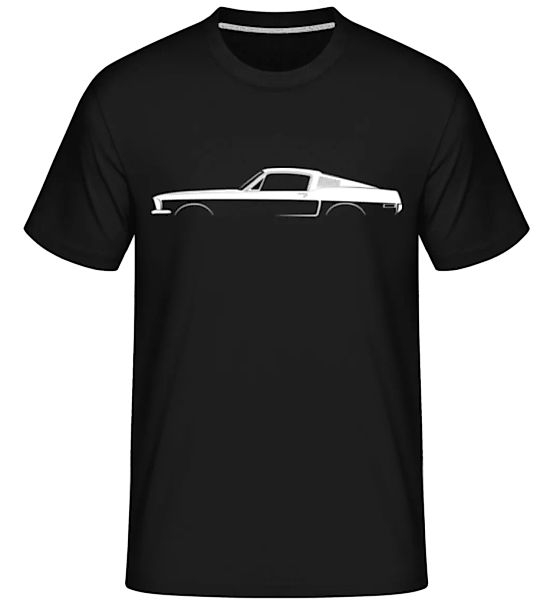 'Ford Mustang Bullitt (1968)' Silhouette · Shirtinator Männer T-Shirt günstig online kaufen