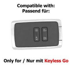 mt-key Schlüsseltasche Autoschlüssel Hardcover Schutzhülle Metallic günstig online kaufen