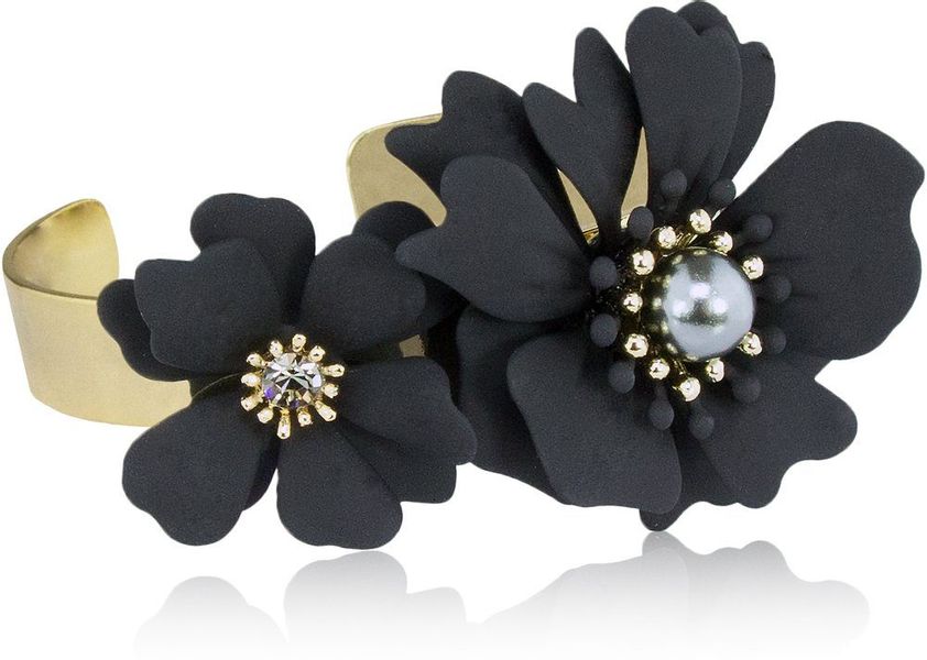 LUISIA® Armreif Armspange "Nelia" mit Blumen günstig online kaufen