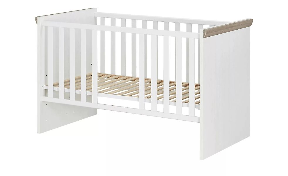 Babybett - weiß - 78 cm - 93 cm - Baby > Babymöbel > Babybetten - Möbel Kra günstig online kaufen