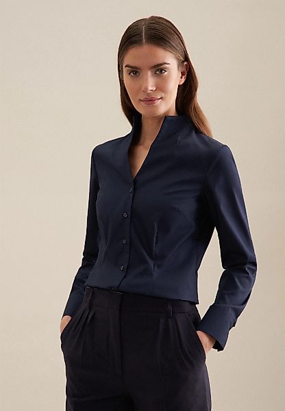 seidensticker Klassische Bluse, Uni günstig online kaufen