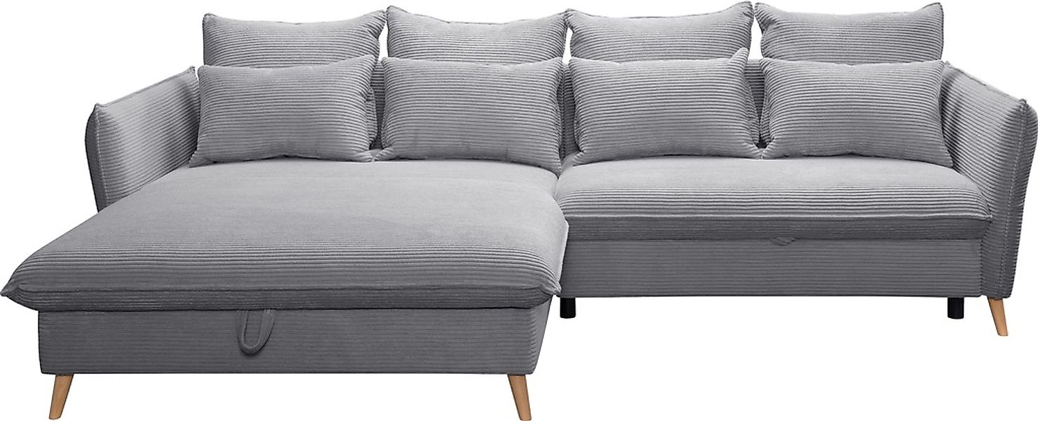 exxpo - sofa fashion Ecksofa »WALPY, elegant und modern, hoher Sitzkomfort, günstig online kaufen