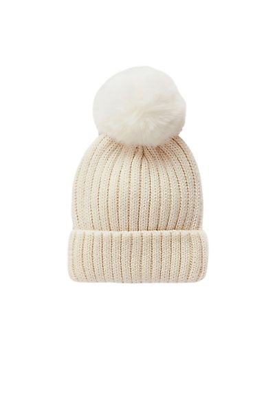 Next Bommelmütze Gerippte Bommelmütze (1-St) günstig online kaufen