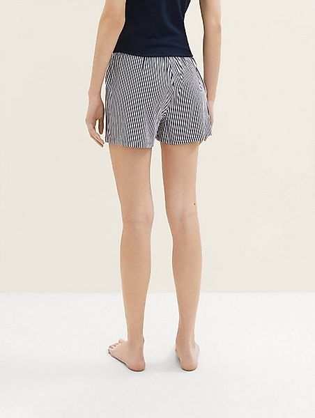 TOM TAILOR Schlafshorts Gestreifte Pyjamashort günstig online kaufen