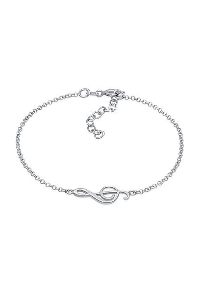 Elli Armband Armkettchen Notenschlüssel Musik Note günstig online kaufen