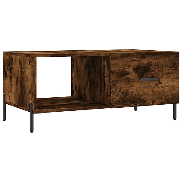 vidaXL Couchtisch Räuchereiche 90x50x40 cm Holzwerkstoff 829225 günstig online kaufen
