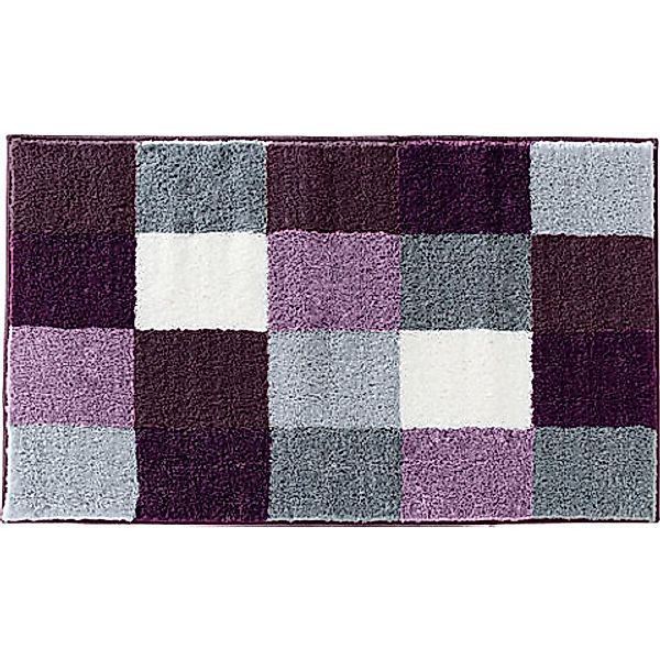 Erwin Müller Badematte Badematte "Kreta", Höhe 20 mm, eckig, Karo günstig online kaufen