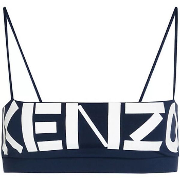 Kenzo  Blusen Top  blau mit Logo günstig online kaufen