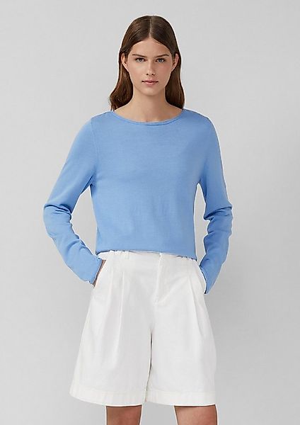 s.Oliver Longpullover Strickpullover Weicher Feinstrickpullover mit Rollkan günstig online kaufen