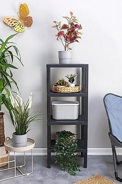 Luxury Bites Badregal Regal mit 4 Ablagen, vielseitig einsetzbar als Badezi günstig online kaufen