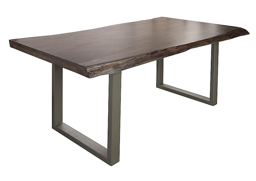 Massivmoebel24 Baumkantentisch FREEFORM (Baumtisch Akazie 180x90x77 günstig online kaufen