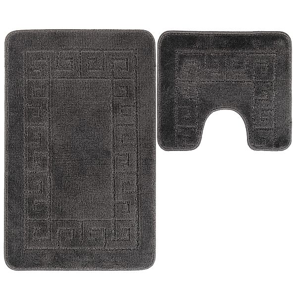 Ribelli Badematte Badezimmerteppich Set 2tlg, Badezimmermatte günstig online kaufen