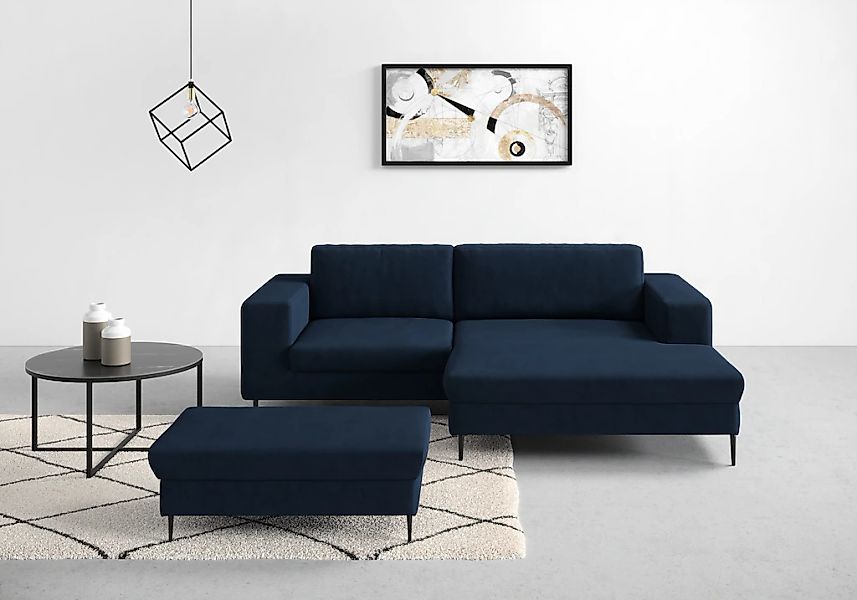 DOMO collection Ecksofa "Modica kompakt und elegant, Breite 244, L-Form", m günstig online kaufen
