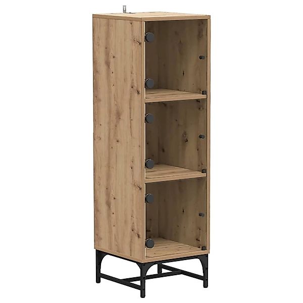 vidaXL Highboard Artisan-Eiche 35 x 37 x 117 cm Holzwerkstoff 883538 günstig online kaufen