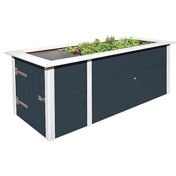 weka Hochbeet, (Set), BxTxH: 205x80x81 cm, mit Anbauschrank günstig online kaufen