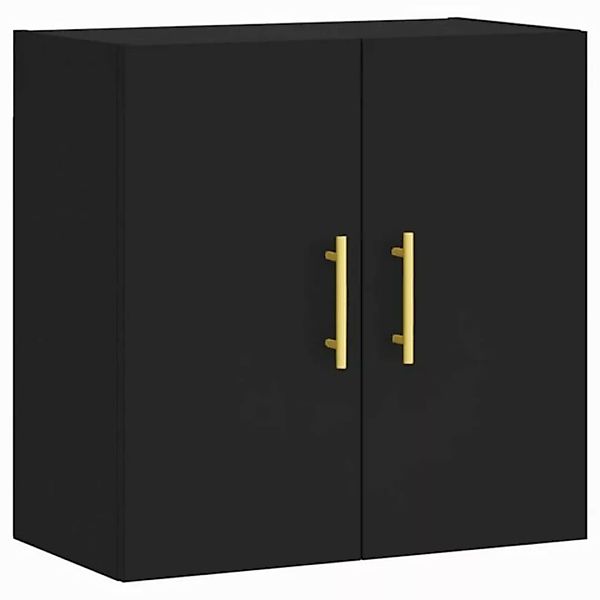 vidaXL Hängeschrank Hängeschrank Wandschrank Schwarz 60x31x60 cm Spanplatte günstig online kaufen