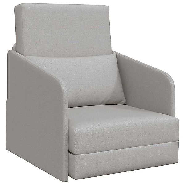 vidaXL Sofa Sofa Bett Wolkengrau 65 günstig online kaufen
