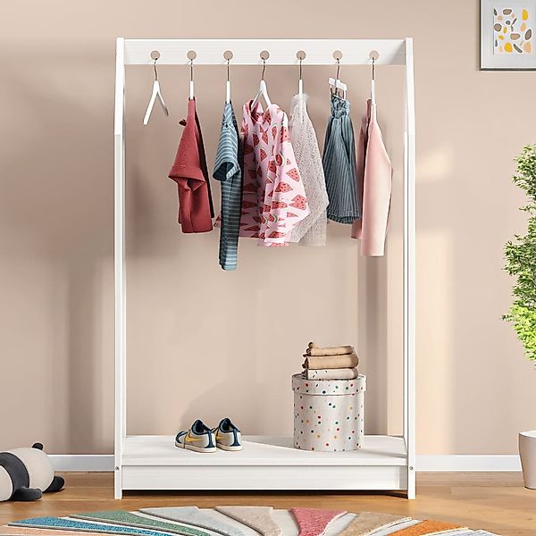 IDIMEX Kinderkleiderschrank SALLY Kinderkleiderständer kinderzimmer Gardero günstig online kaufen