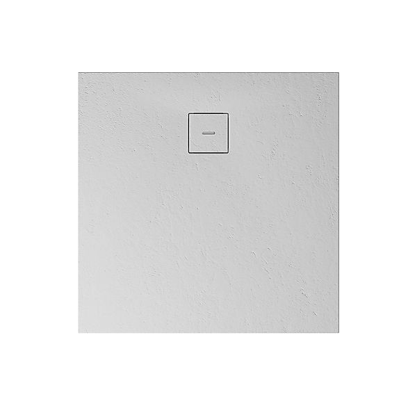 Breuer Duschwanne Modern Line Steinoptik Quadrat 105 cm x 105 cm Weiß günstig online kaufen