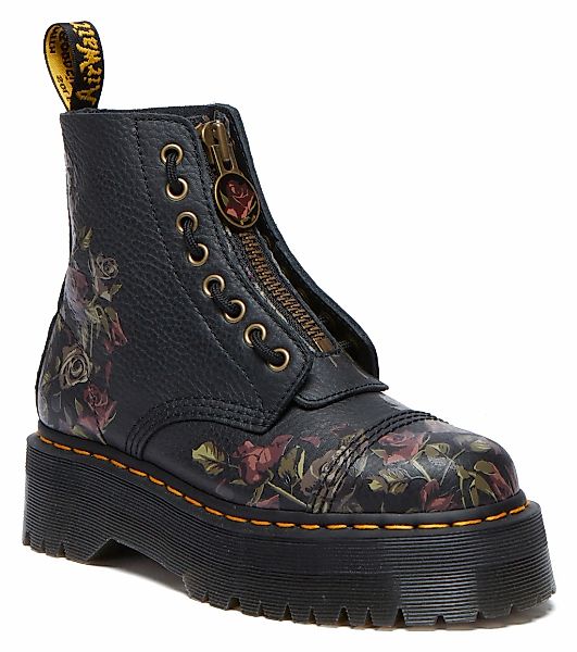DR. MARTENS Schlupfboots "Sinclair Decayed Roses Tumbled Nappa Leder Stiefe günstig online kaufen